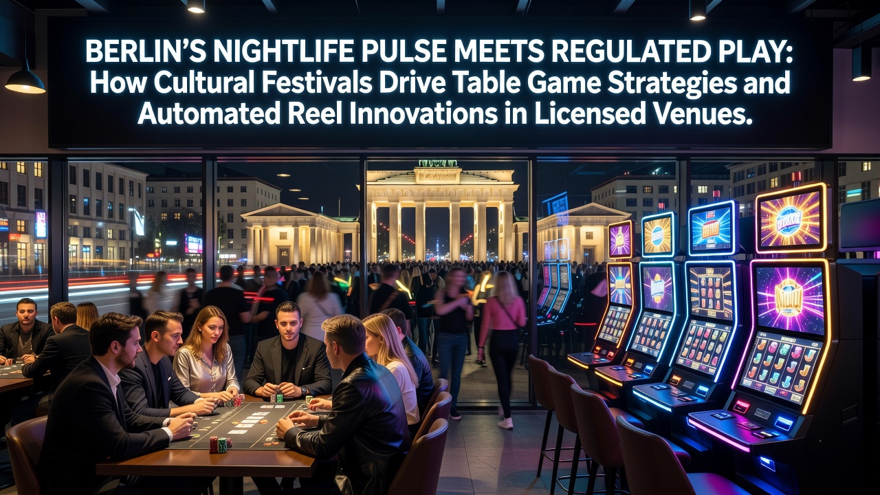 Berlins Nachtleben mit kulturellen Festivals und lizenzierten Spielstätten