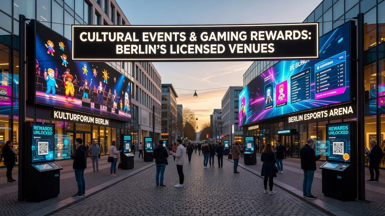 Kulturelle Events und Gaming-Belohnungen in Berlins Spielstätten