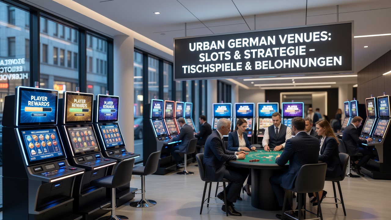 Urbane Spielstätten in Deutschland zeigen Integration von Slot-Features und Tischspielen mit Belohnungssystemen
